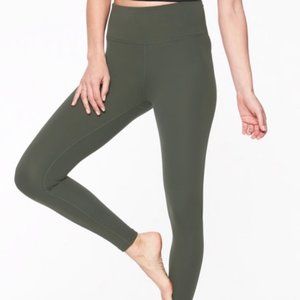 Athleta Elation Tight In Powervita Arbor Olive